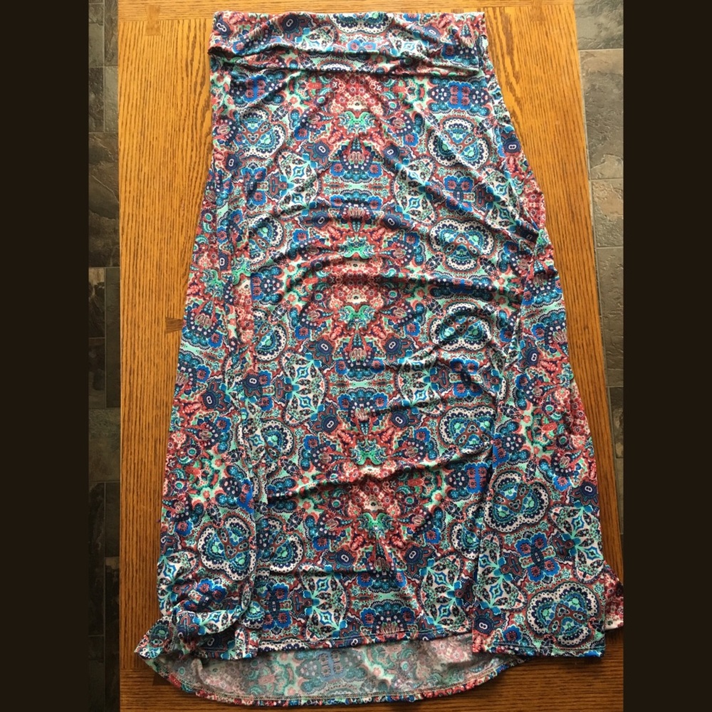LuLaRoe large maxi skirt